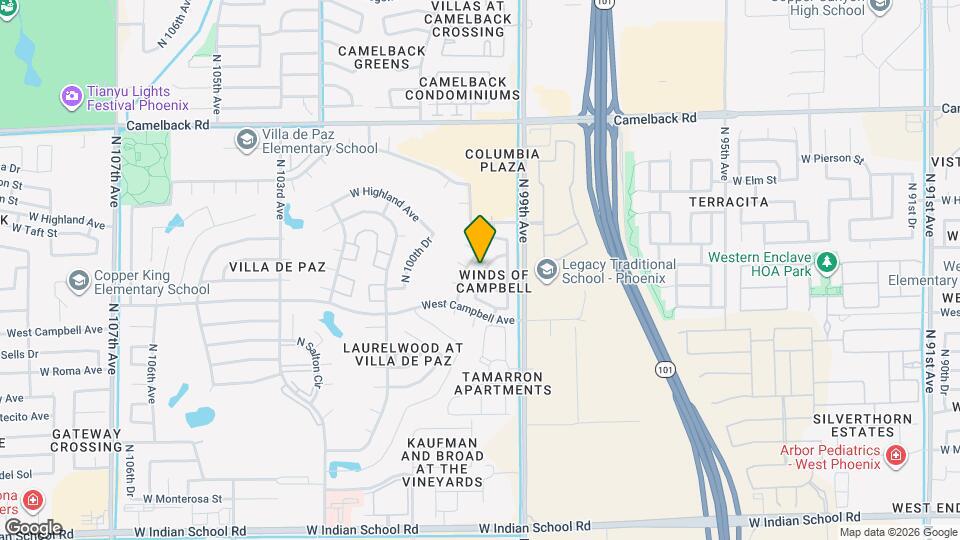 4640 N Guadal Dr Map and Location Details