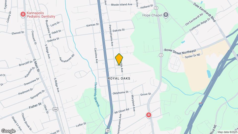 903 Michigan St Map and Location Details