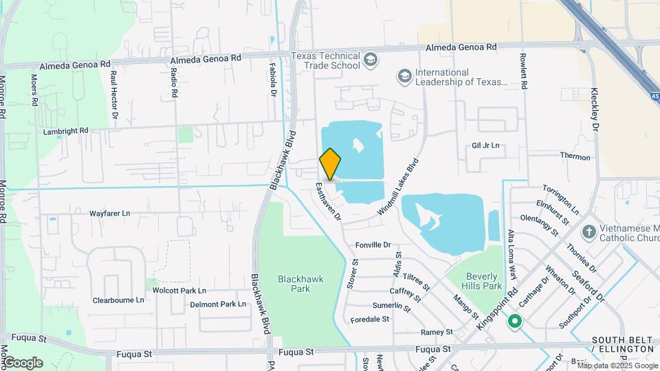 9606 Valeca Dr Map and Location Details