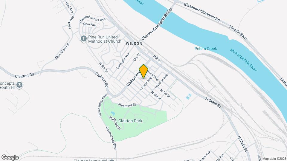 410 N 4th St Map and Location Details