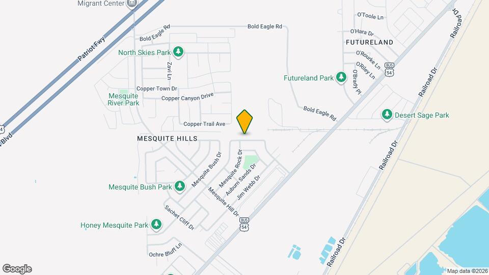 7333 Mesquite Flor Dr Map and Location Details