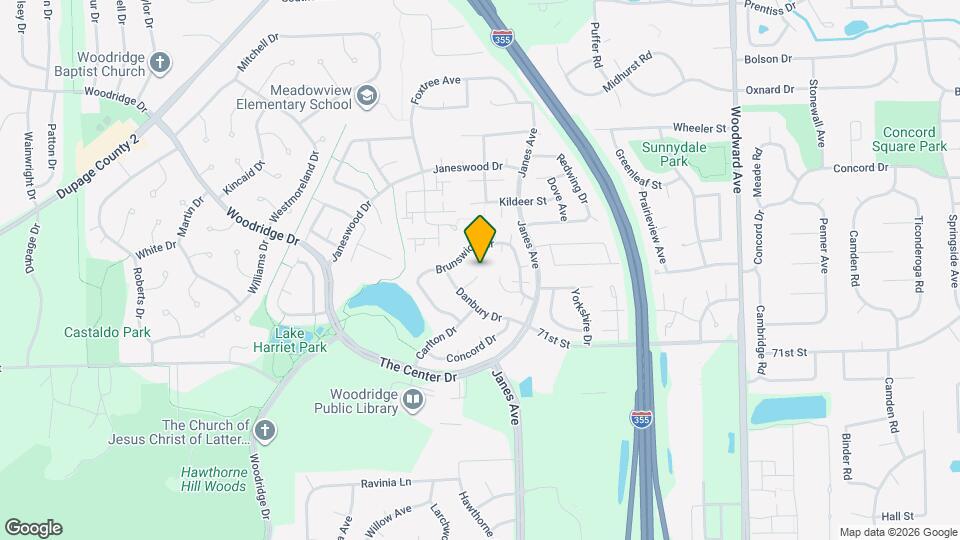 2474 Brunswick Cir Map and Location Details