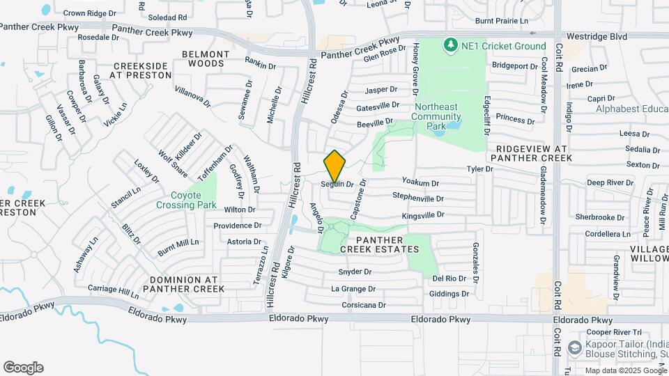 11233 Seguin Dr Map and Location Details