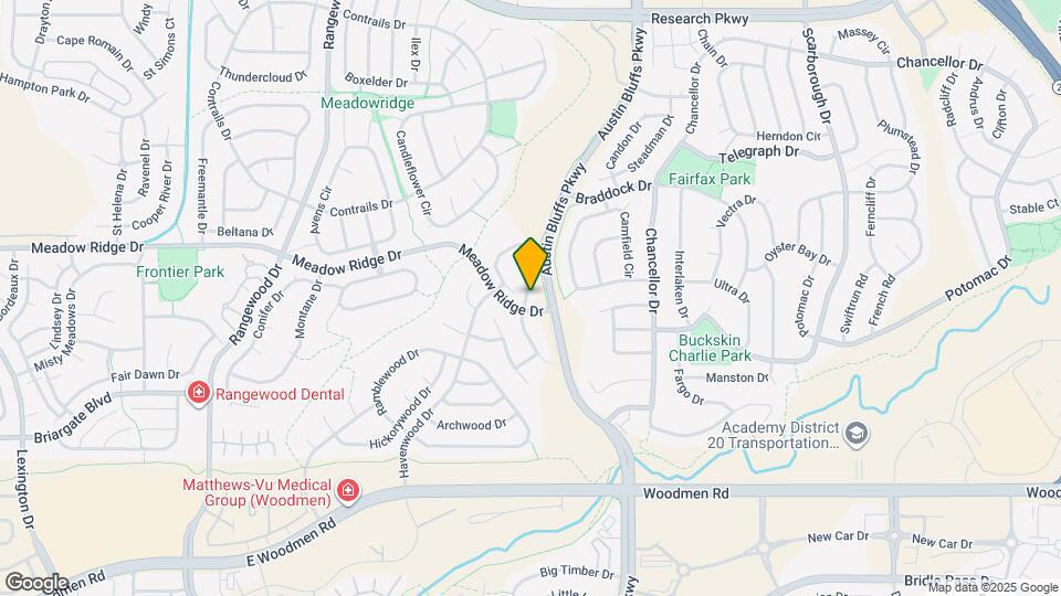 7829 Antelope Valley Point Map and Location Details