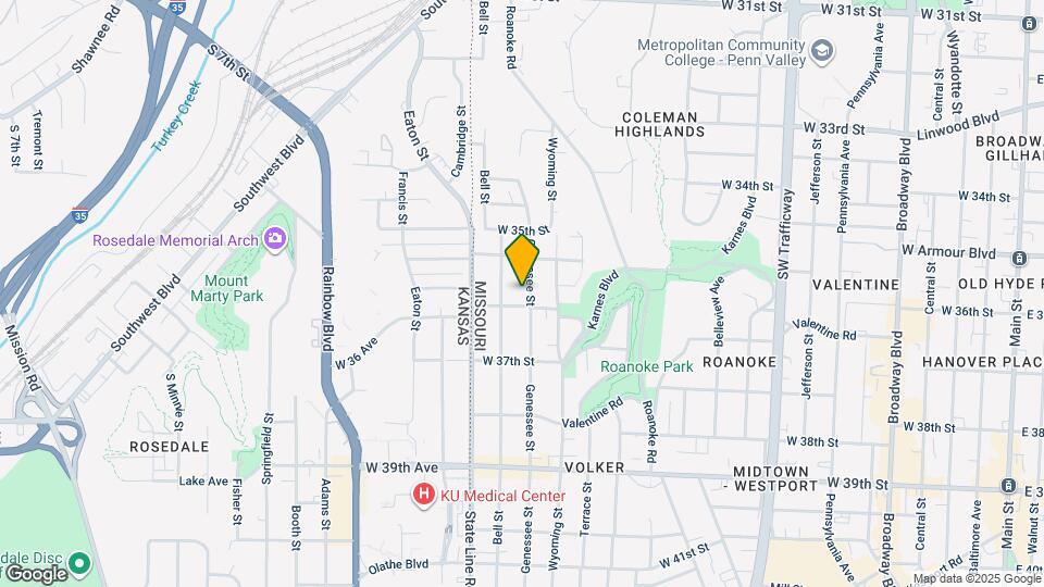 3554 Genessee St Map and Location Details