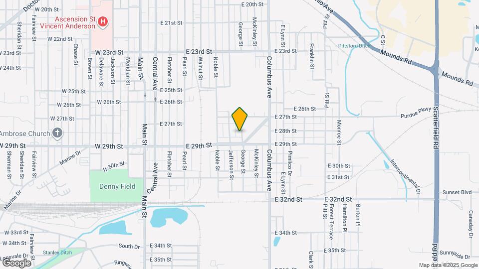 2805 George St Map and Location Details