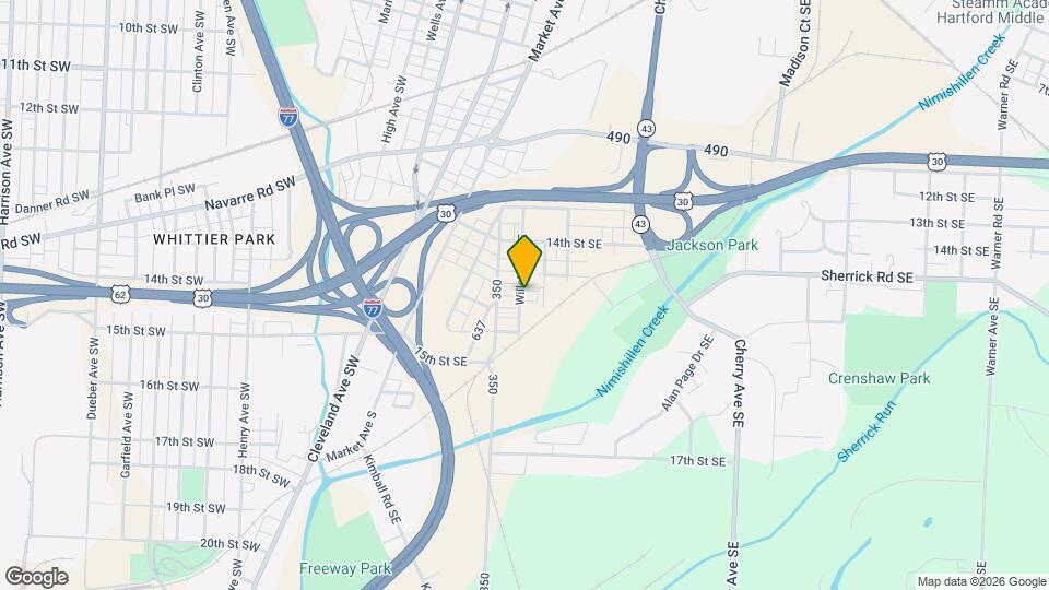 1450 1/2 Willet Ave SE Map and Location Details