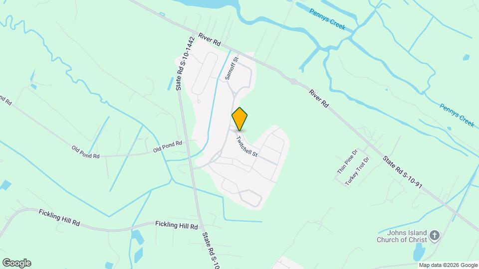 1144 Twitchell St Map and Location Details