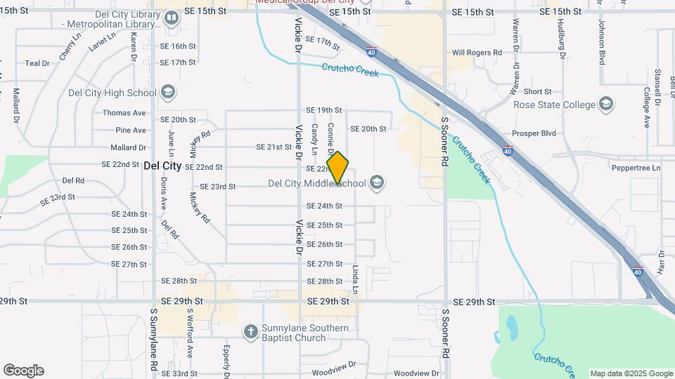 4752 SE 23rd St Map and Location Details