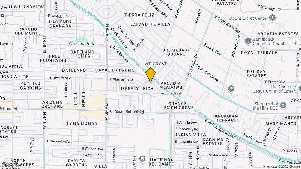 4659 E Montecito Ave Map and Location Details