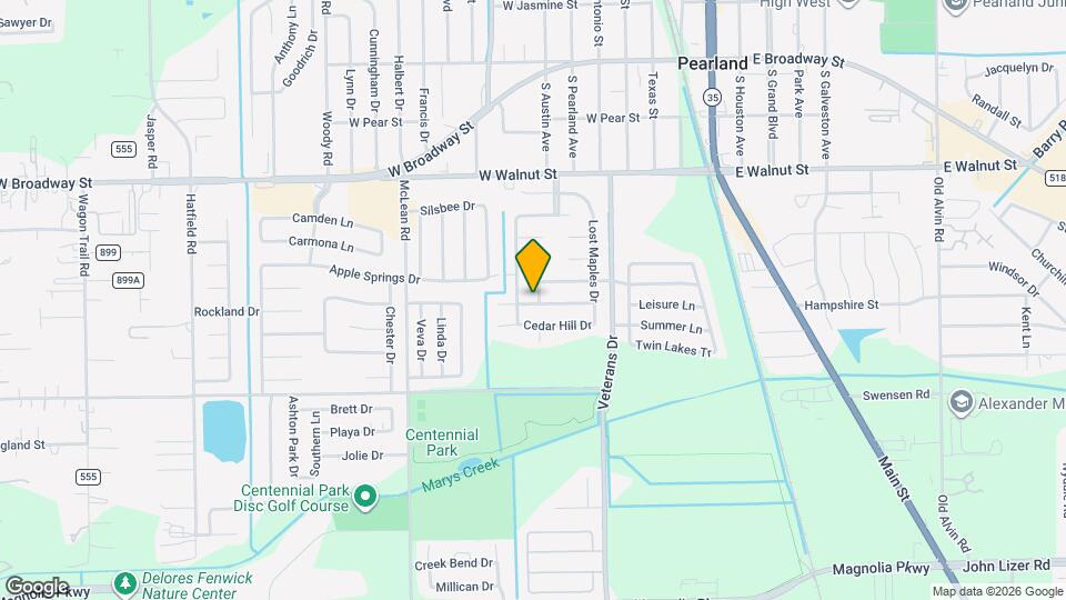 2808 Garner Park Dr Map and Location Details