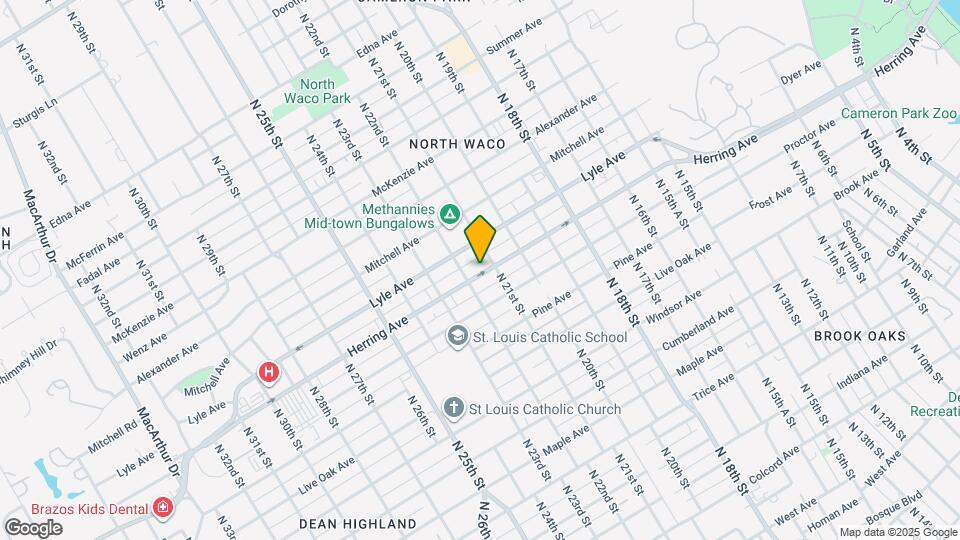 2111 Herring Ave Map and Location Details