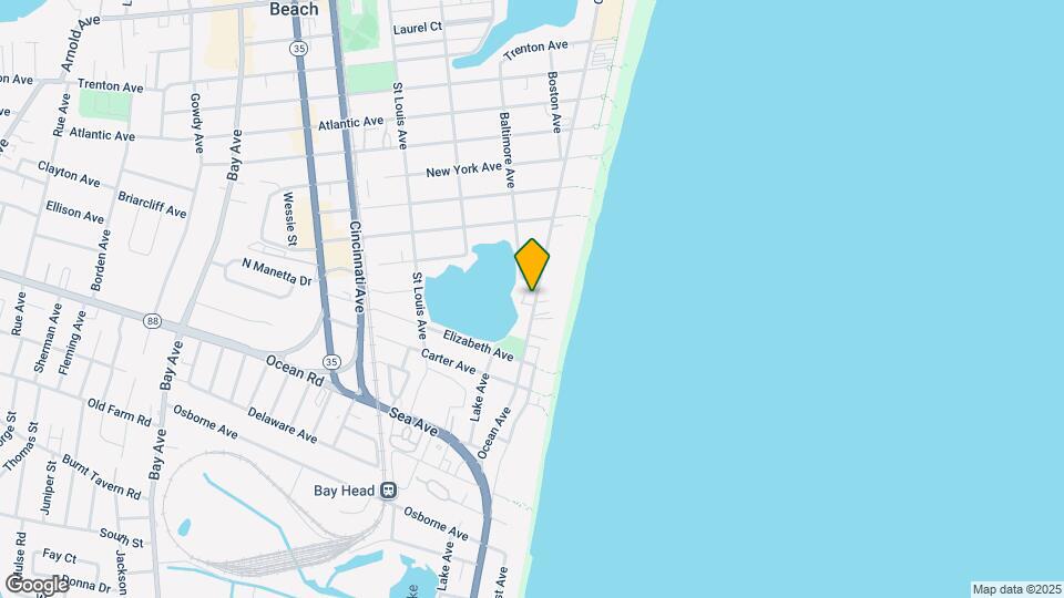 1403 Ocean Ave Map and Location Details