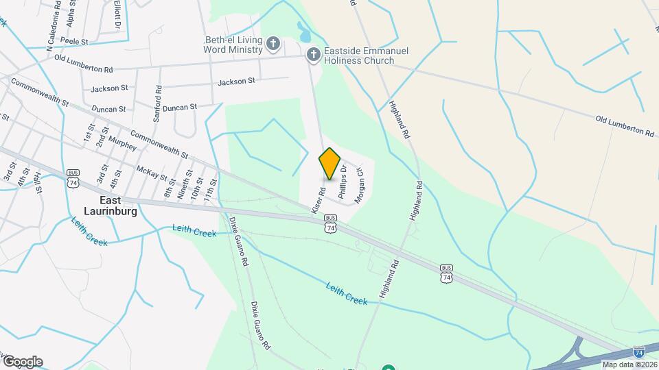 14160 Kiser Rd Map and Location Details