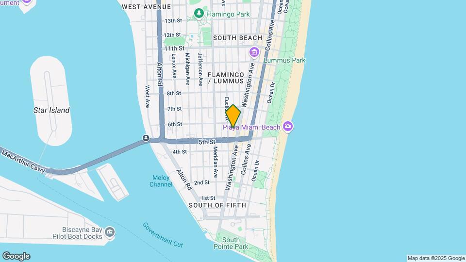 524 Washington Ave Mapa y Detalles de la Ubicación