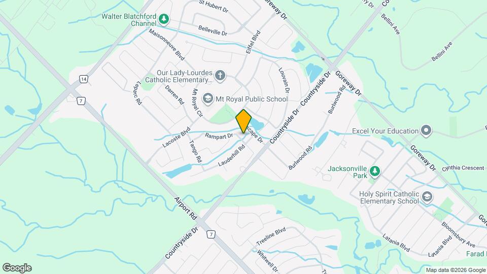 46 Rampart Dr Map and Location Details