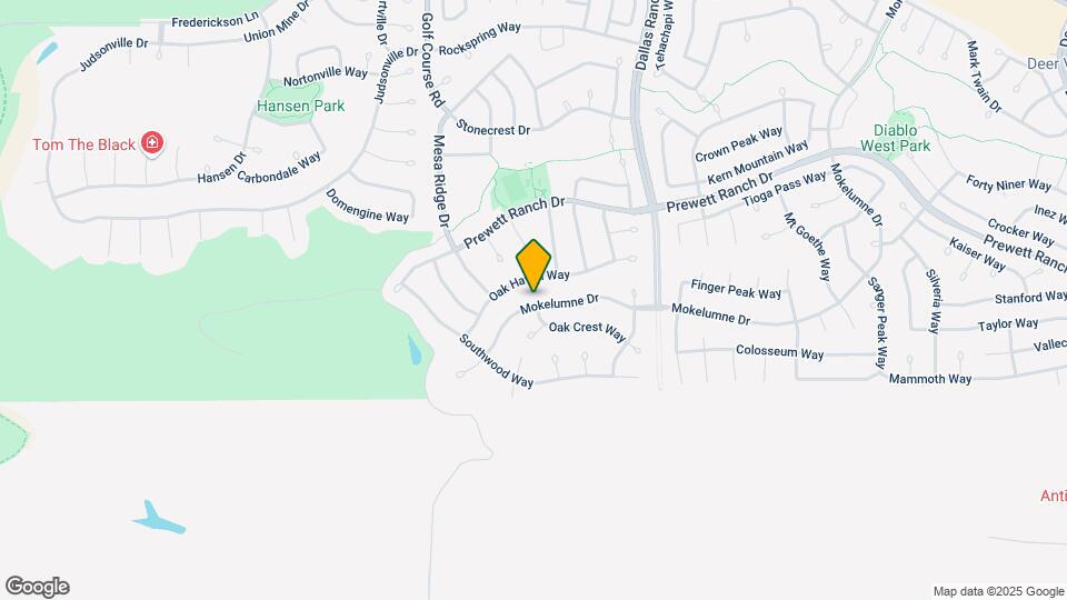 1301 Mokelumne Dr Map and Location Details