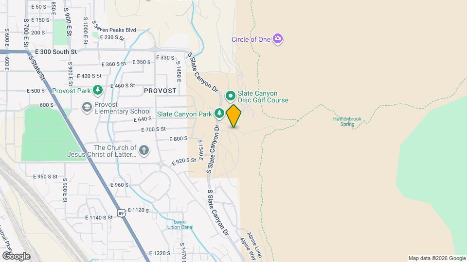 1715 E Aspen Loop Map and Location Details