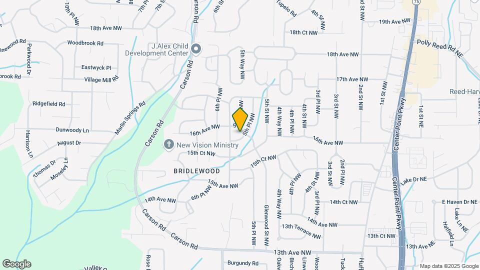 1612 5th Pl NW Map and Location Details