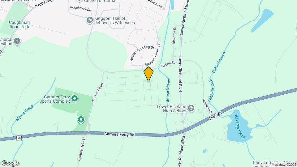424 Middlebury Ln Map and Location Details