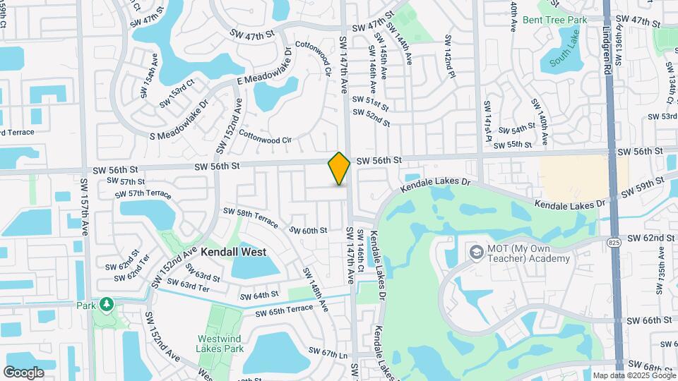 14730 SW 57th Ter Map and Location Details