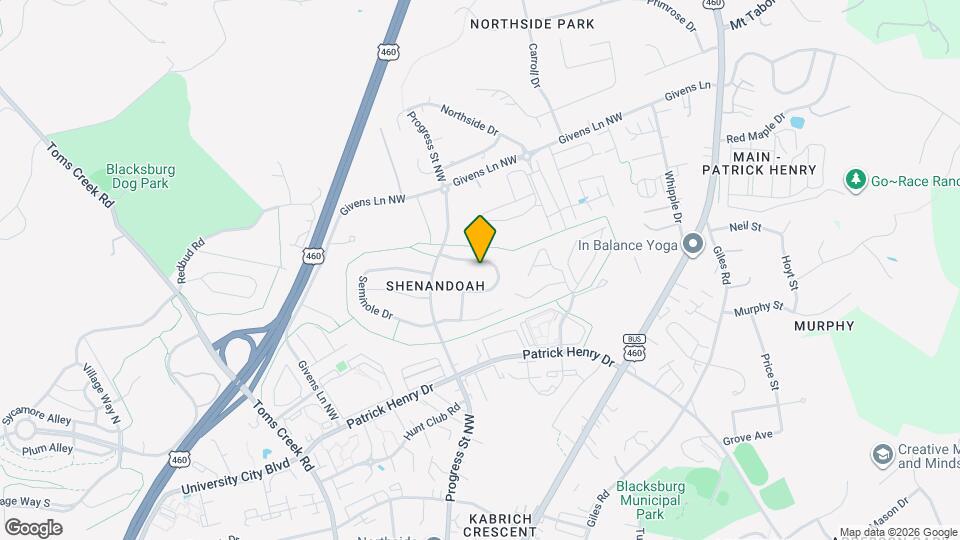 305 Cherokee Dr Map and Location Details