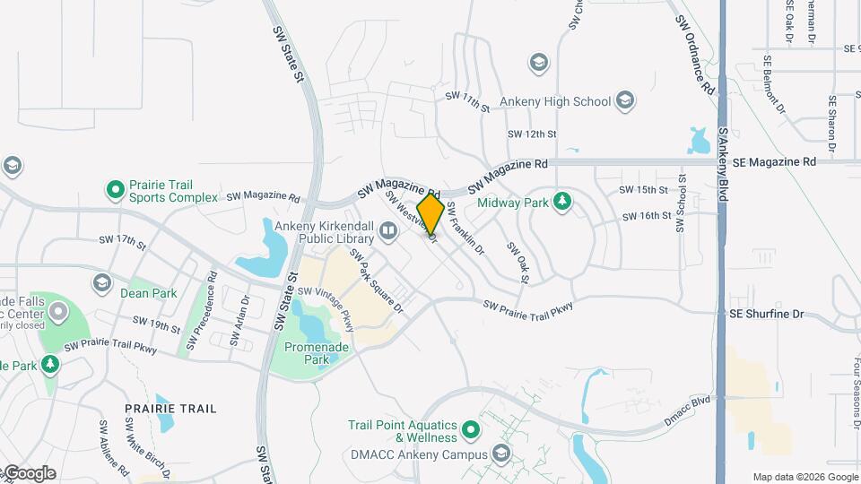 1638 SW Westview Dr Map and Location Details