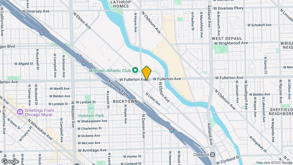 2378 N Elston Ave Map and Location Details
