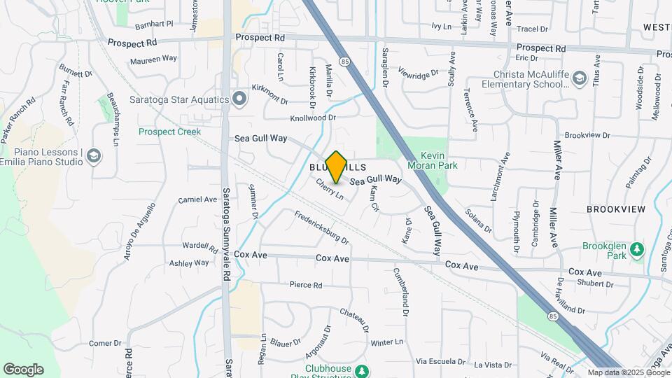 20161 Cherry Ln Map and Location Details