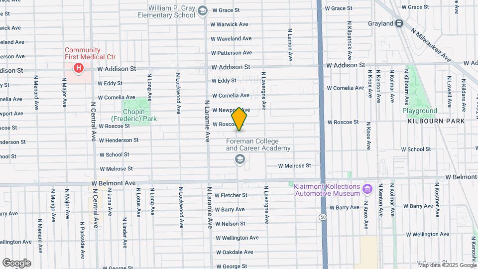 5056 W Henderson St Map and Location Details