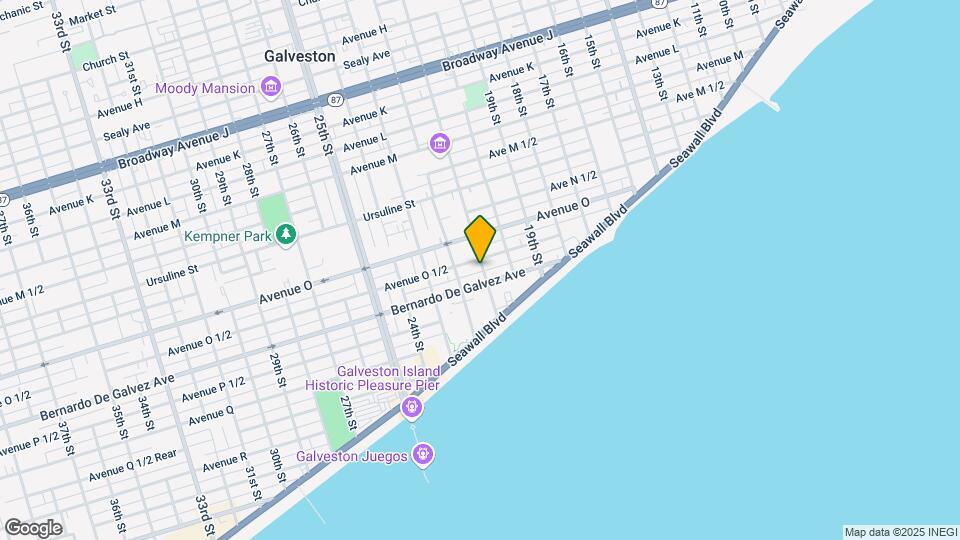 1811 21st St Map and Location Details