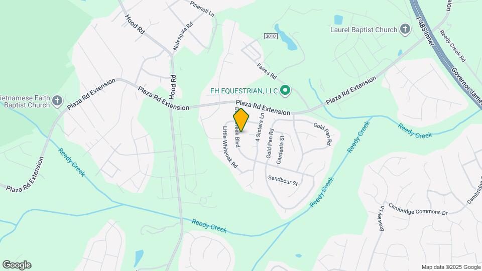 11013 Dulin Creek Blvd Map and Location Details