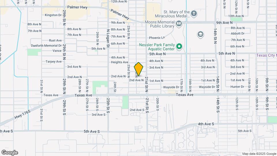 2118 2nd Ave N Map and Location Details