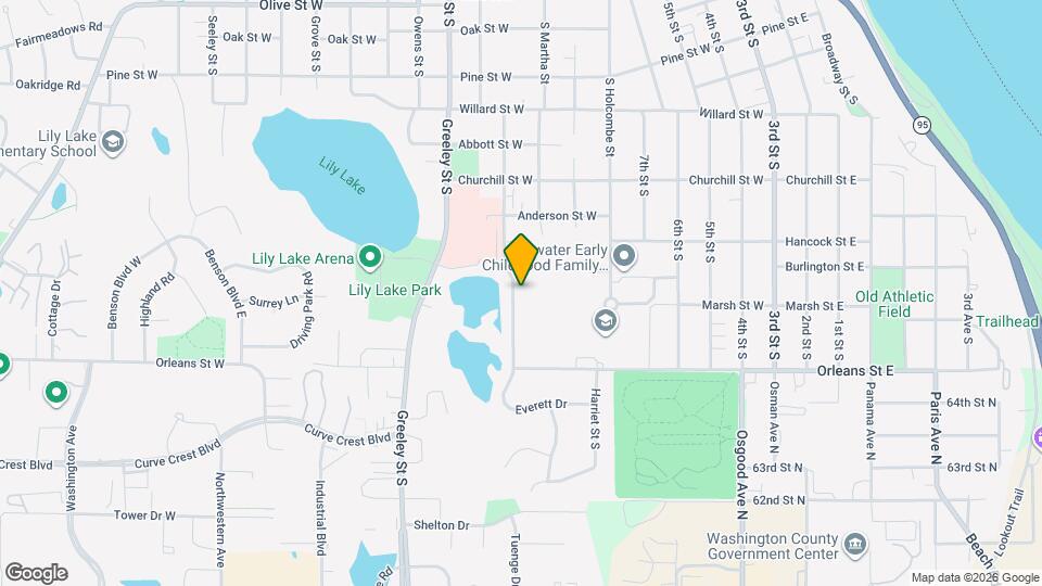 1215 Everett St S Map and Location Details