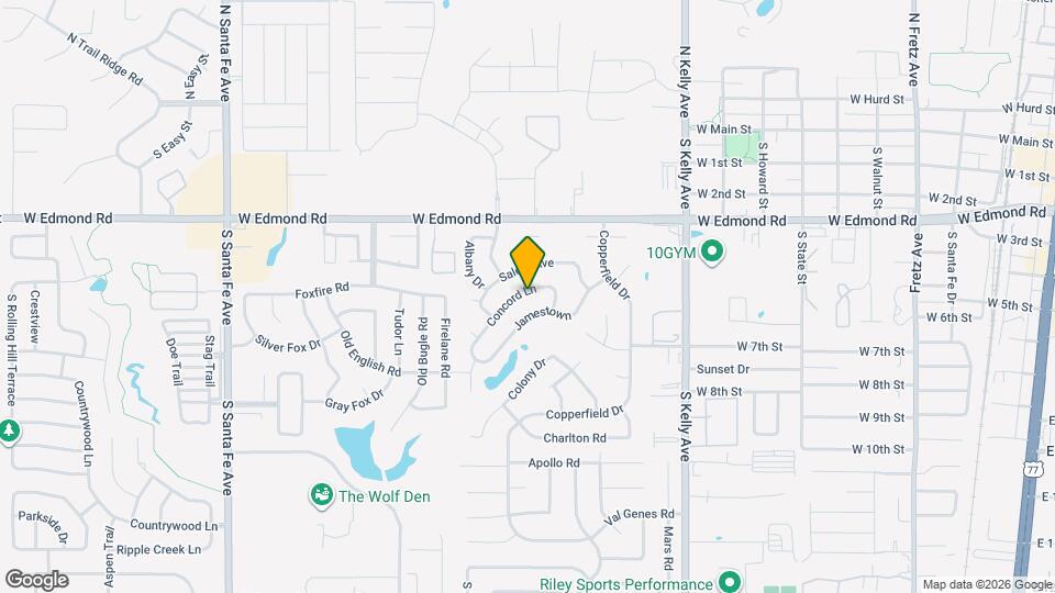 1324 Concord Ln Map and Location Details