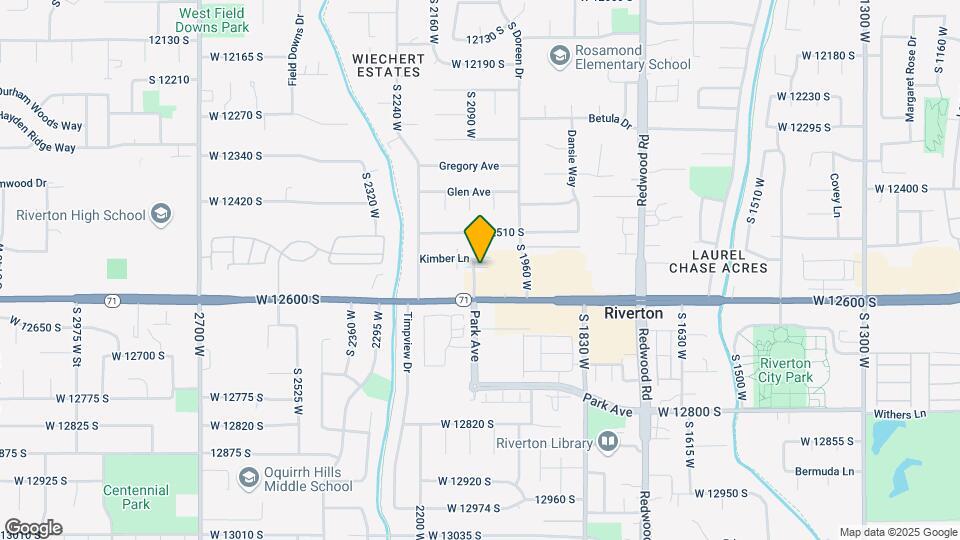 12561 S Kimber Ln Map and Location Details