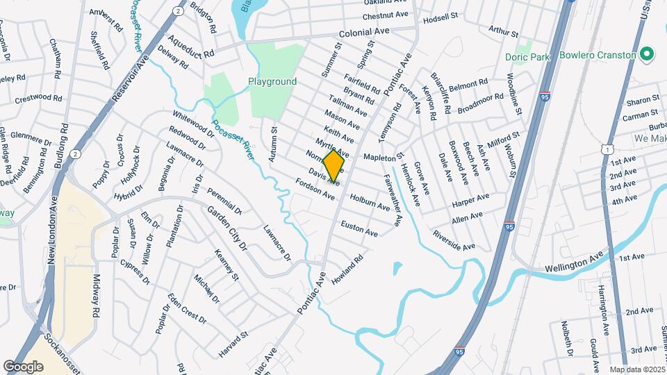 16 Davis Ave, Unit 1 Mapa y Detalles de la Ubicación
