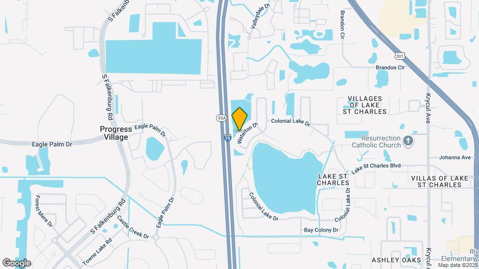 6624 Waterton Dr Map and Location Details