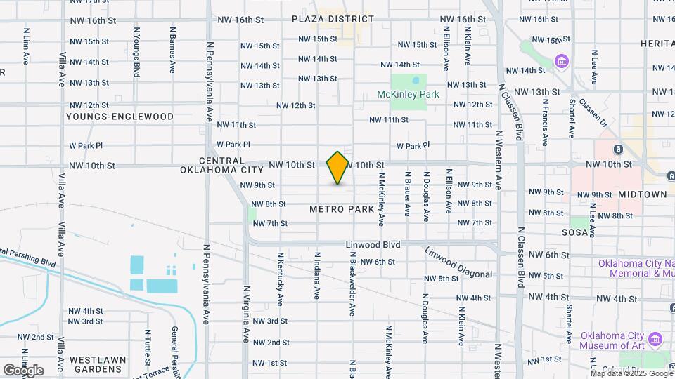 1716 NW 9th St Map and Location Details