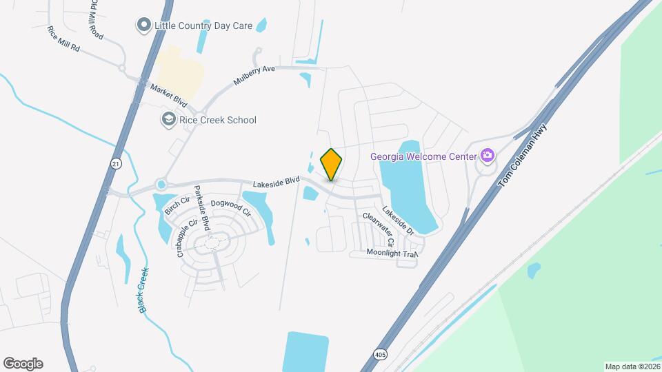 315 Lakeside Blvd Map and Location Details