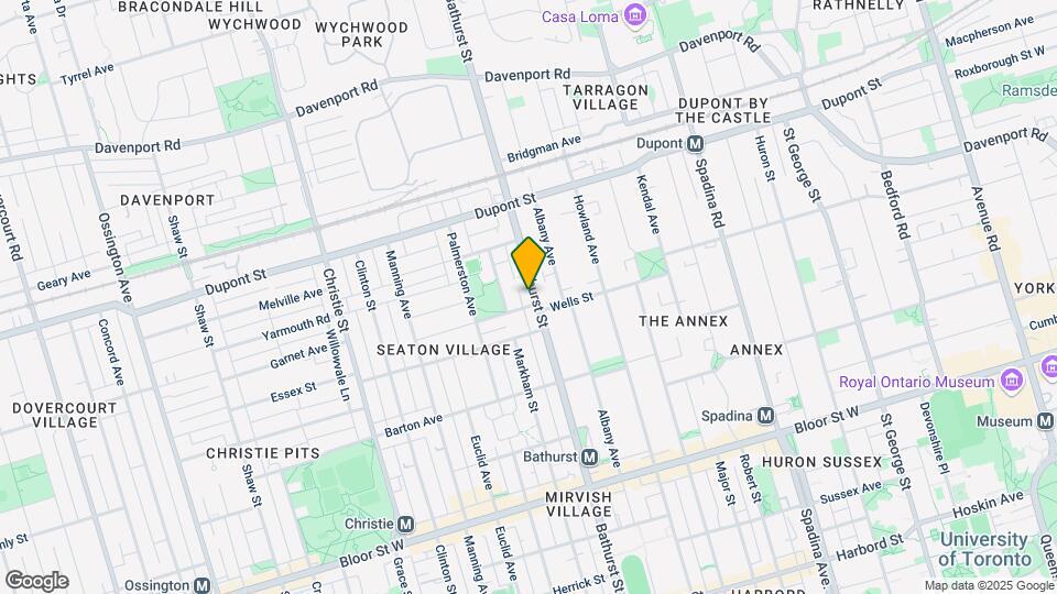 1002 Bathurst St Map and Location Details