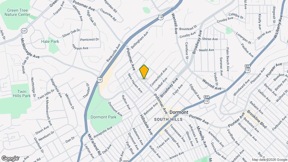 1680 Potomac Ave Map and Location Details