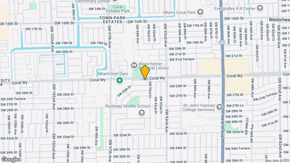 9340 SW 24th St Map and Location Details
