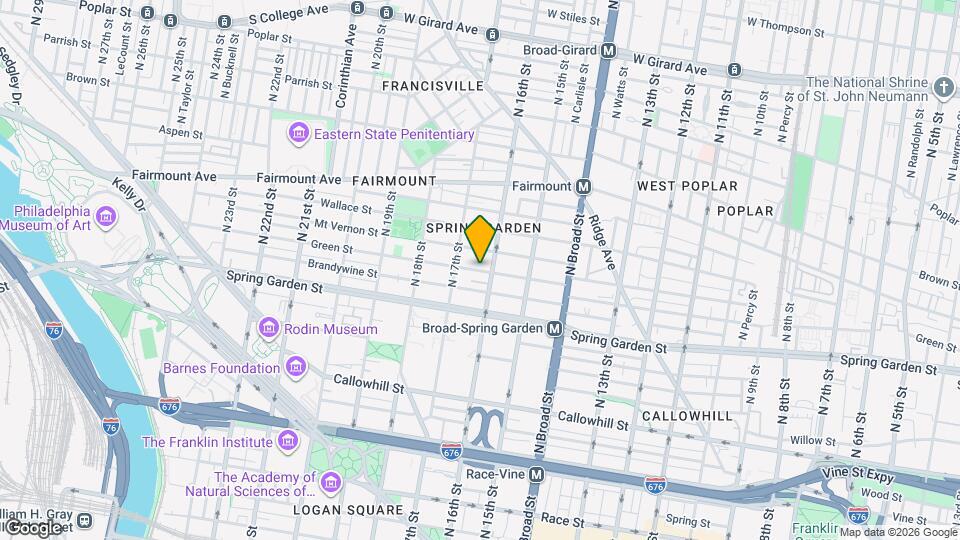 1629 Green St Map and Location Details