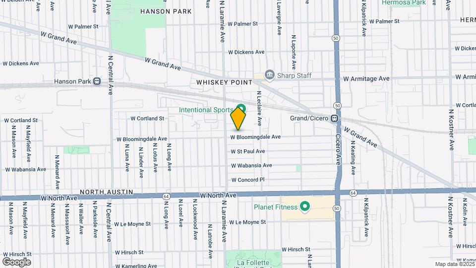 5146 w Bloomingdale Ave, Unit Floor 2 Mapa y Detalles de la Ubicación