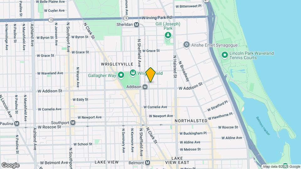 3611 N Wilton Ave Map and Location Details