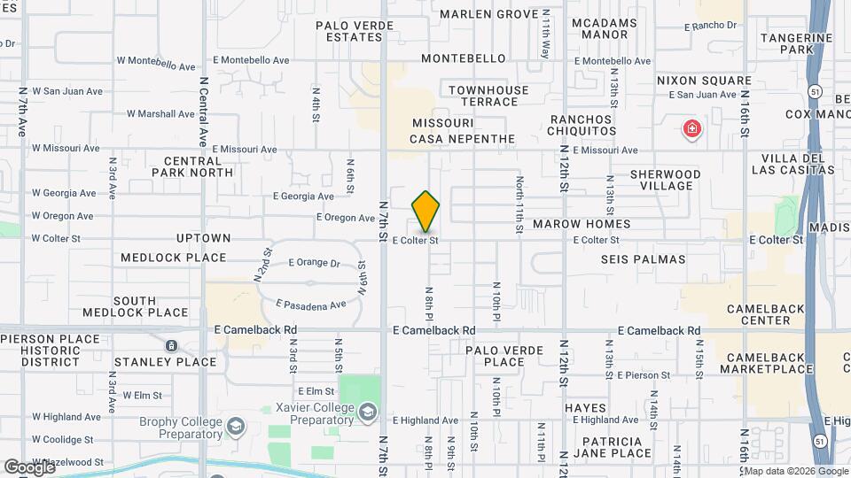 The Kensington Map and Location Details