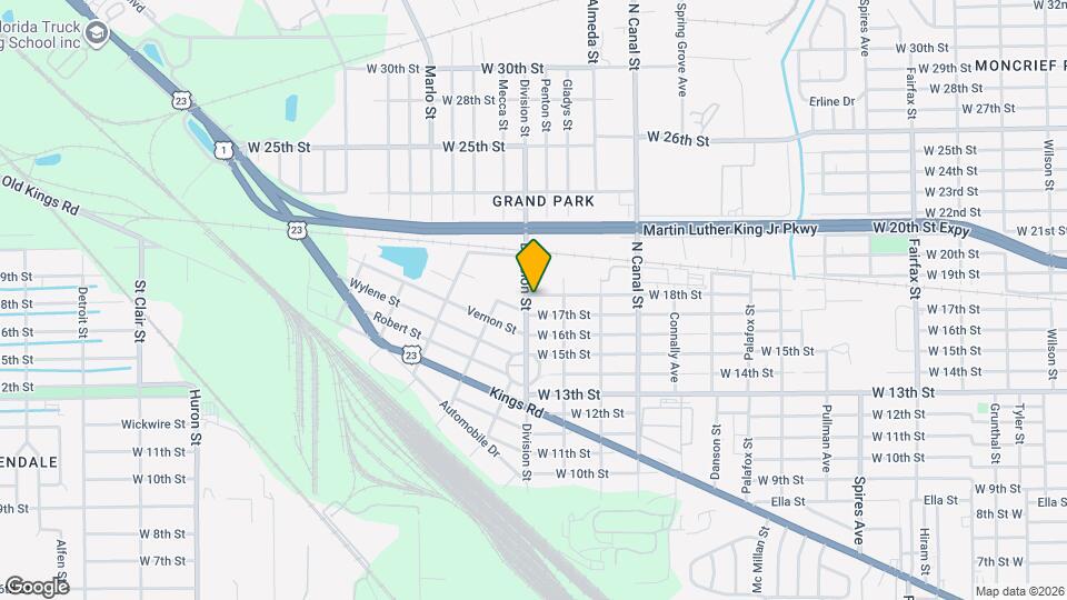 2344 W 18th St Map and Location Details