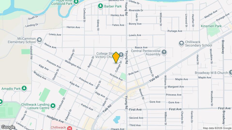 9477 College St Map and Location Details