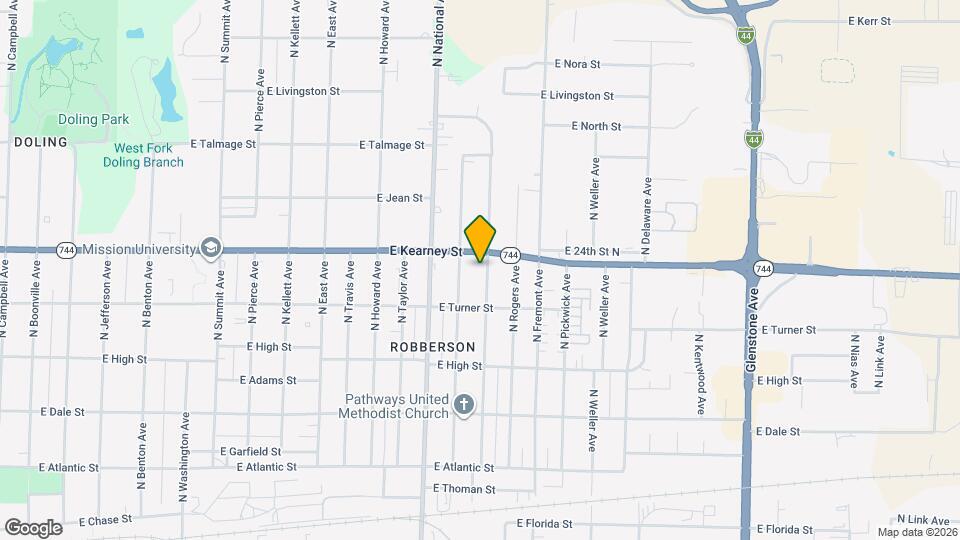 2345 N Prospect Ave Map and Location Details